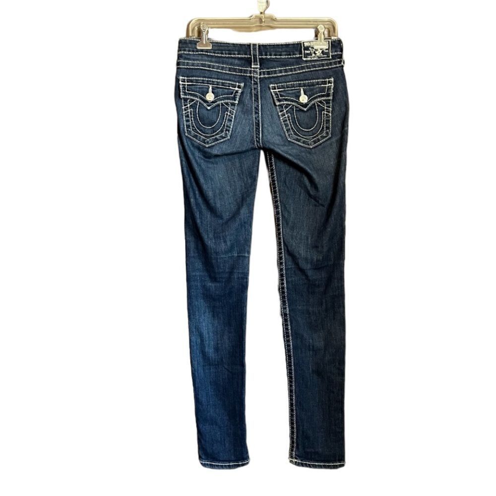 True religion low rise skinny jeans. Size 27‎ - Picture 7 of 12